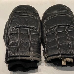 Vintage 1980’s Conroy Imported Leather Mittens